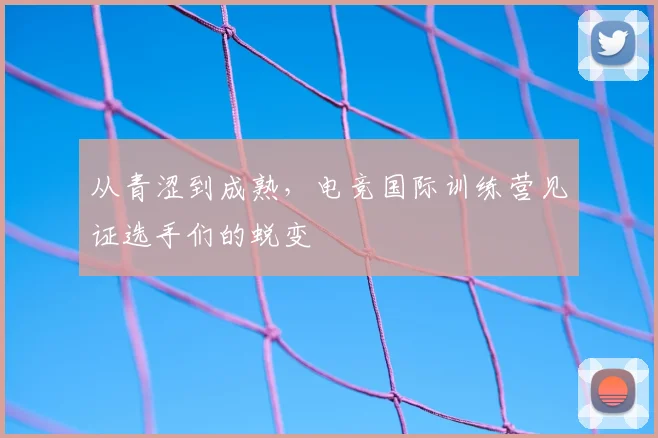 从青涩到成熟，电竞国际训练营见证选手们的蜕变